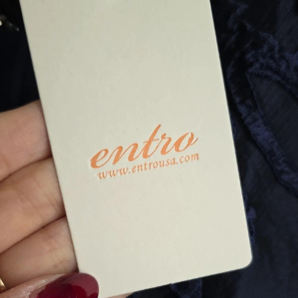 Navy Jacquard Mini Dress with Bow Accents - Picture 8 of 15